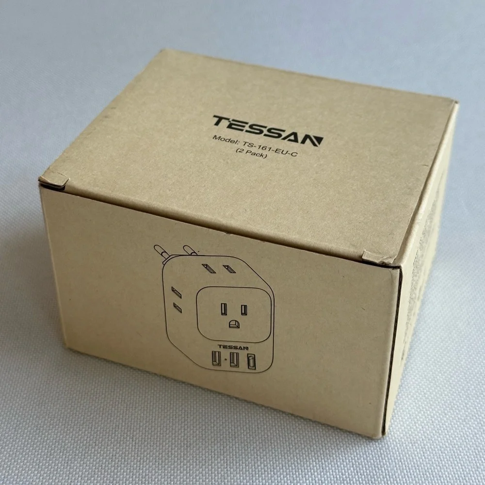 NWT TESSAN US to Europe Plug Adapter